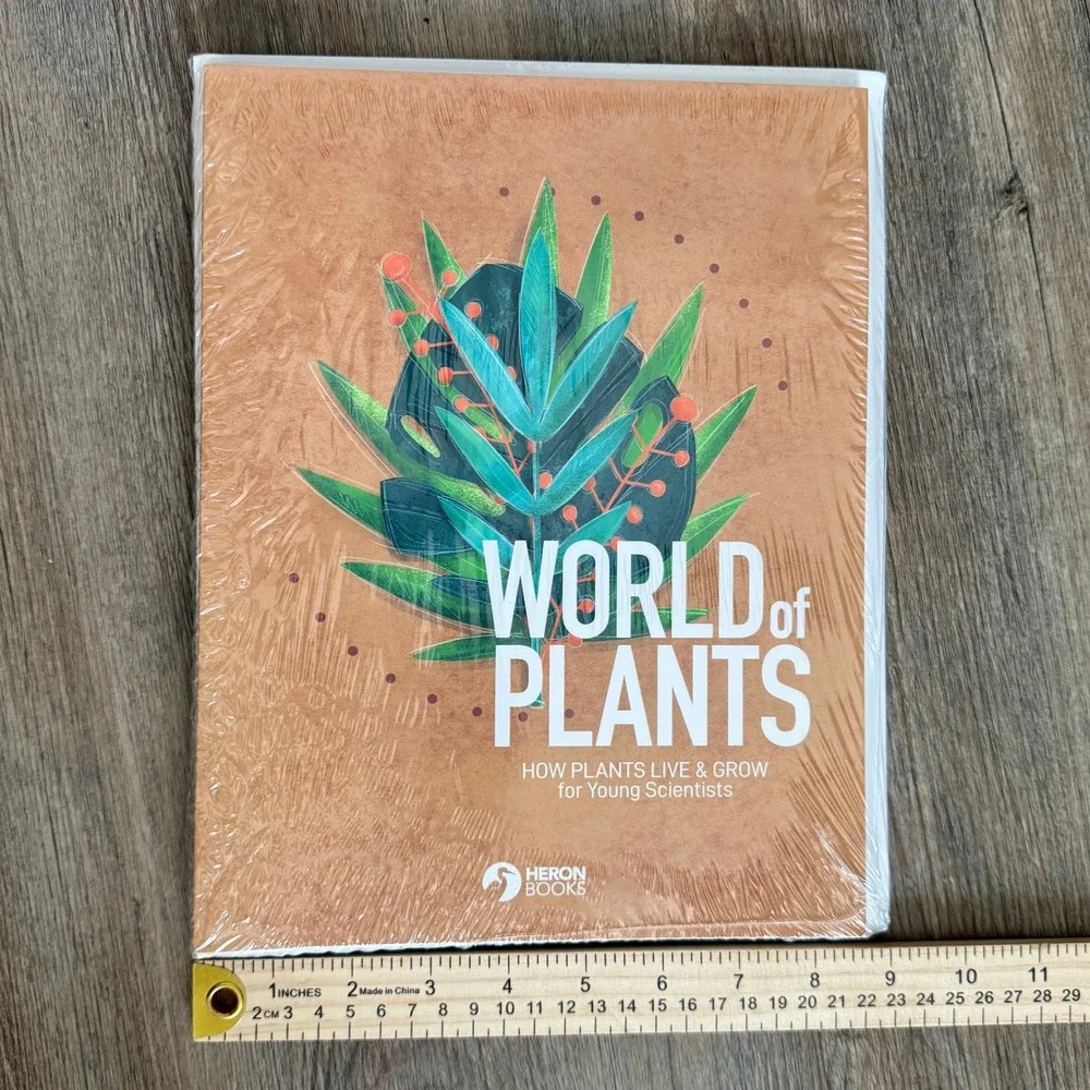 Heron Books World of Plants How Plants Live & Grow for Young Scientists New